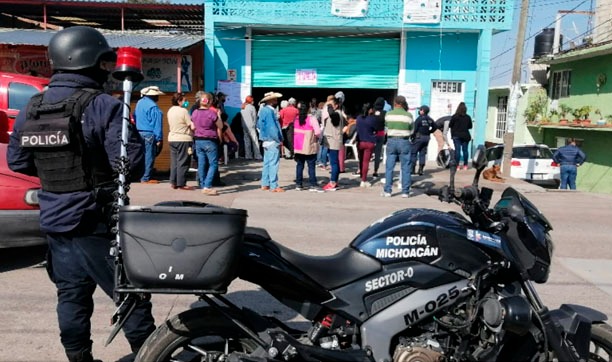 Sin incidencias graves concluyó la Jornada Electoral 2021; SSP Municipal Zitácuaro
