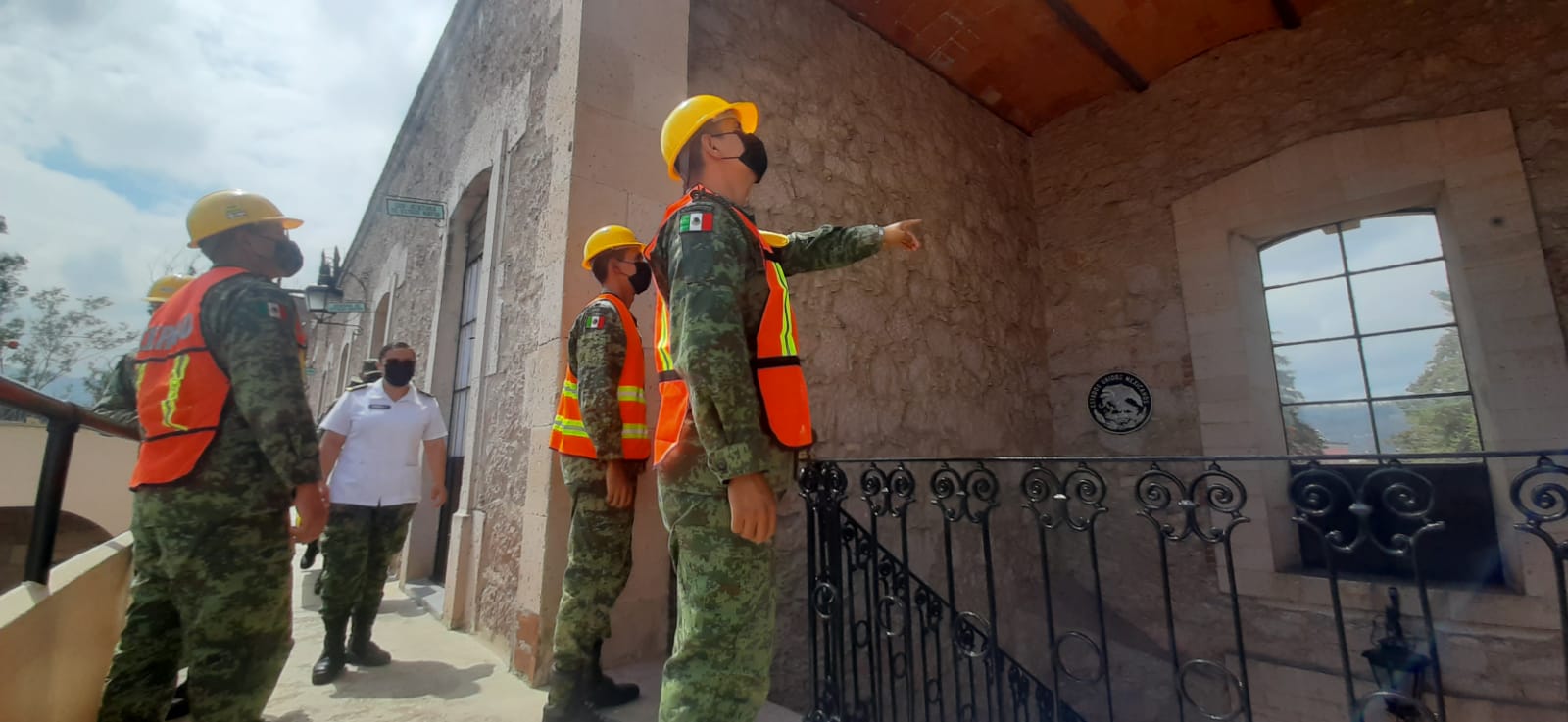 La Comandancia de la 21/a. Zona Militar se sumó y realizó con éxito el “Simulacro Nacional 2021”