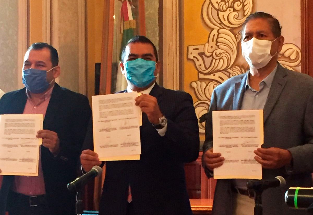 Participa alcalde de Zitácuaro, en la firma del Convenio de Colaboración del Modelo Homologado de Justicia Cívica