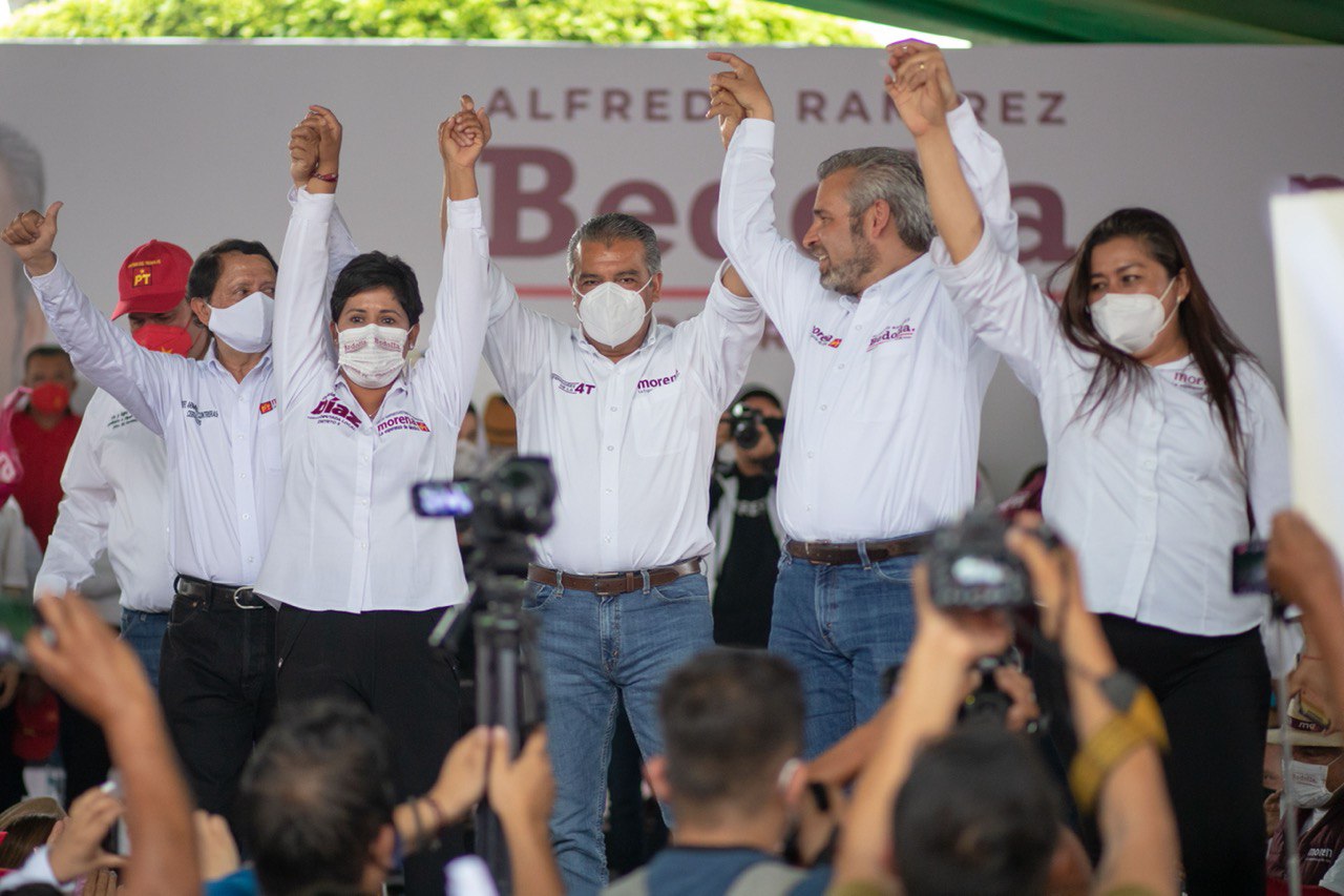 Vamos a cerrar con todo, llevando todos los votos posibles a las urnas: Raúl Morón