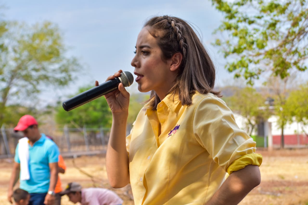 Jazmín Arroyo confía en obtener el triunfo. 