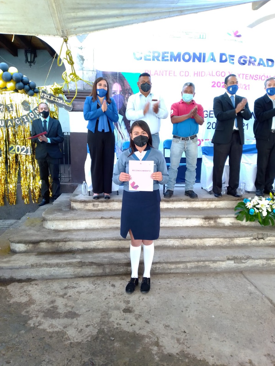 En Colegio de Bachilleres egresaron 103 alumnos