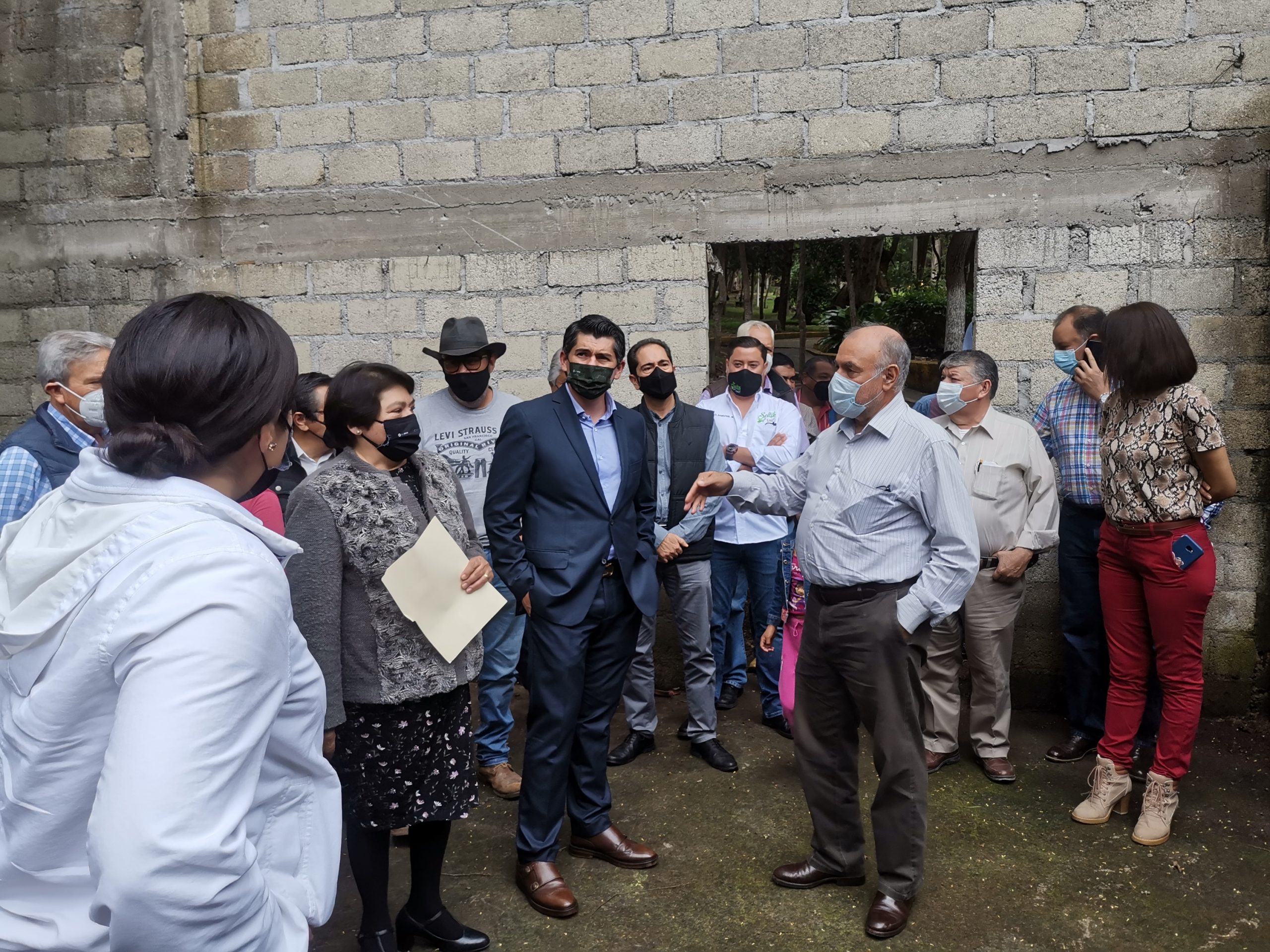 Toño Ixtláhuac encabezó el evento para la continuidad del proyecto del centro de negocios «Eromich»