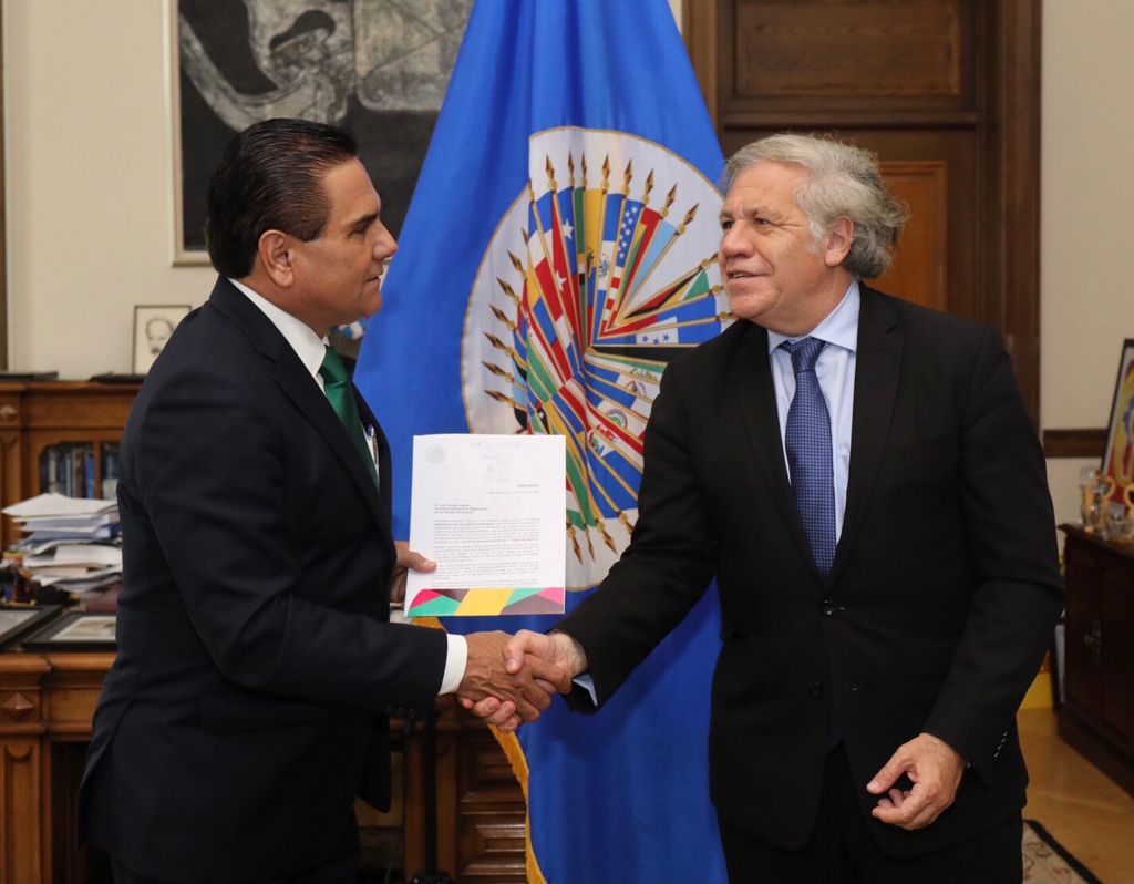 En gira por EUA, pide Silvano a OEA no dejar solo a México frente a inseguridad