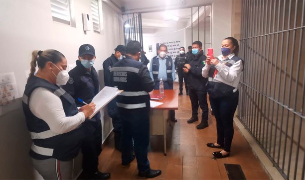 En Zitácuaro, realiza la CEDH diagnóstico al Centro de Retención y Resguardo para Personas Infractoras “Barandillas”.