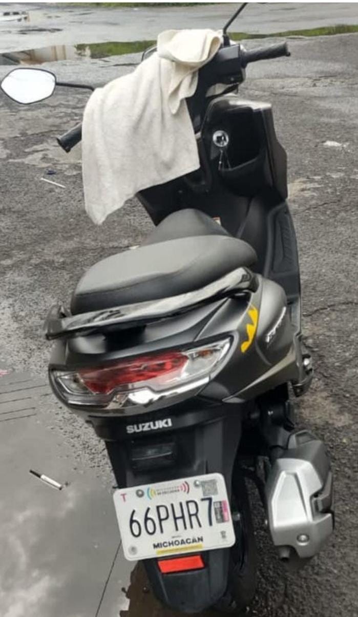 En trabajos de vigilancia, asegura SSP una motocicleta con reporte de robo