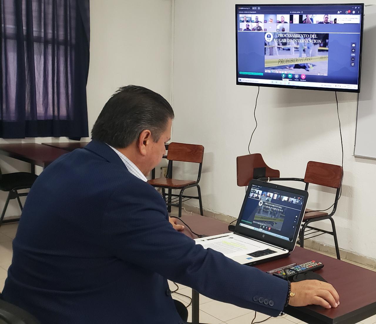 Se capacita FGE en “Procesamiento del Lugar de Intervención”
