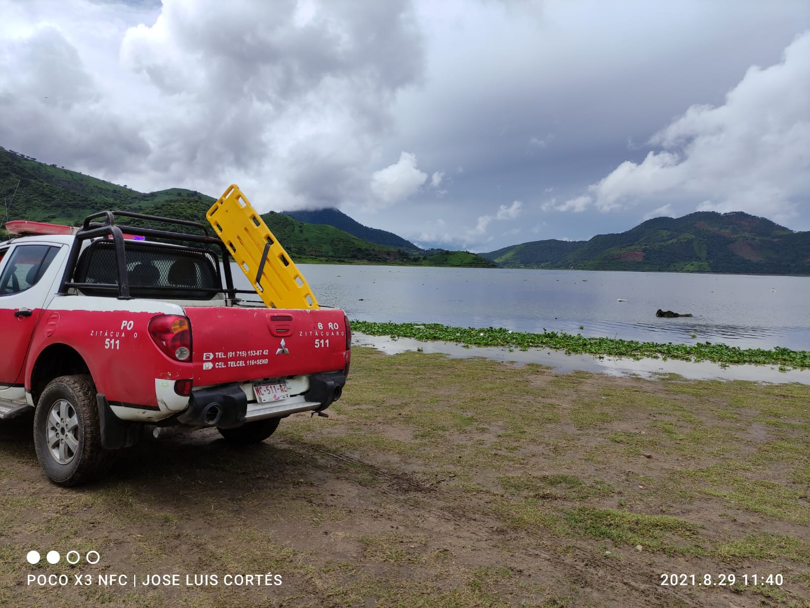 La Comisaría Regional Zitácuaro realiza monitoreo en presas y ríos