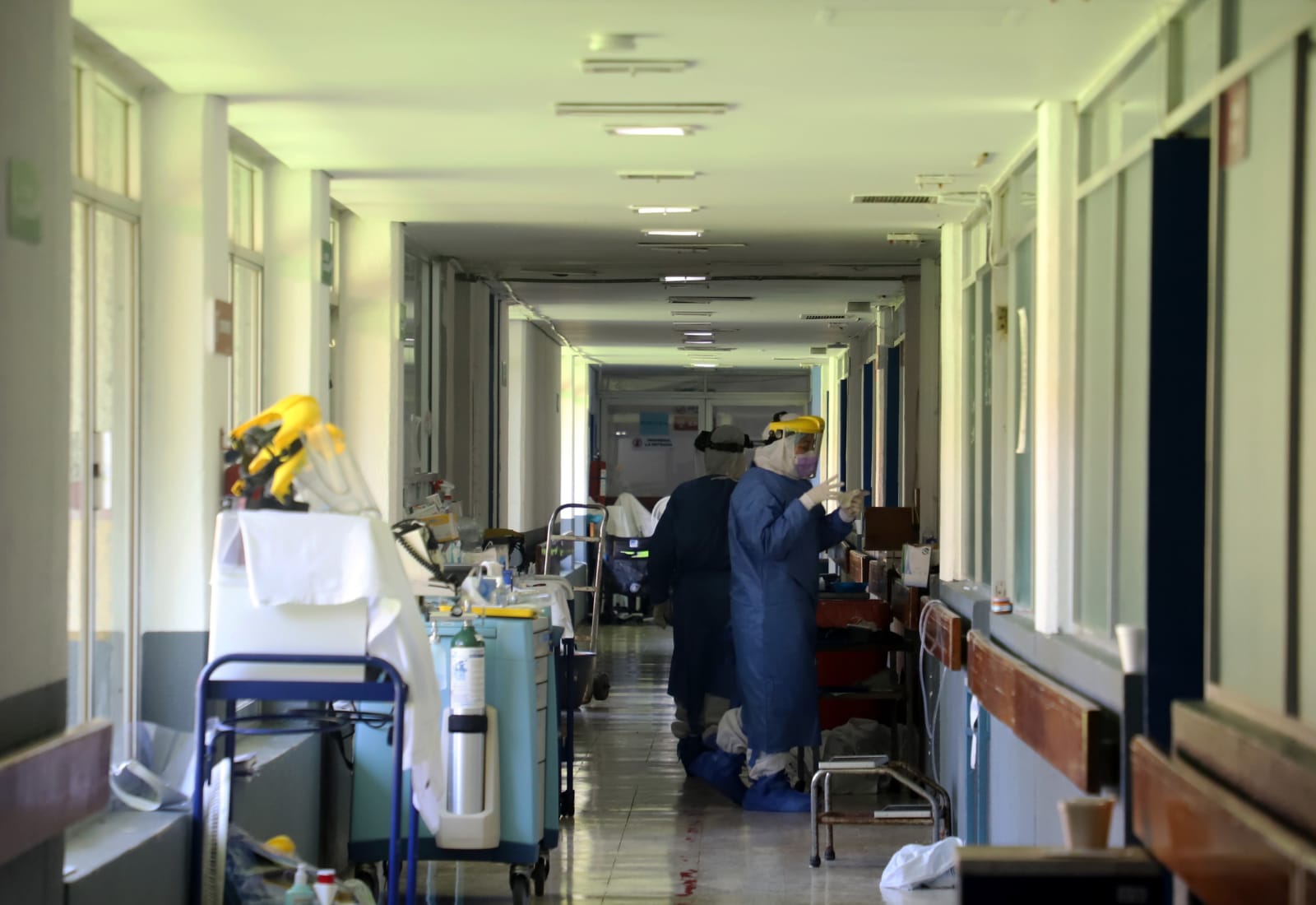 Hospitales de LC, superan su máxima capacidad de ocupación hospitalaria por COVID-19