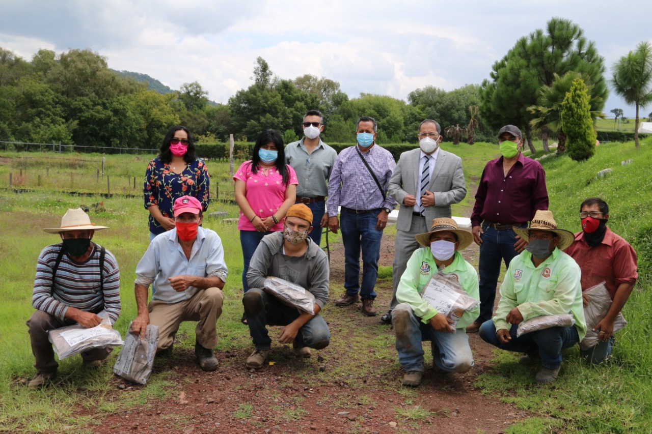 El Gobierno Municipal de Hidalgoa través del Programa municipal de producción de planta forestal logró entregar a los silvicultores, 220 mil 420 plantas forestales para la reforestación de 189 hectáreas