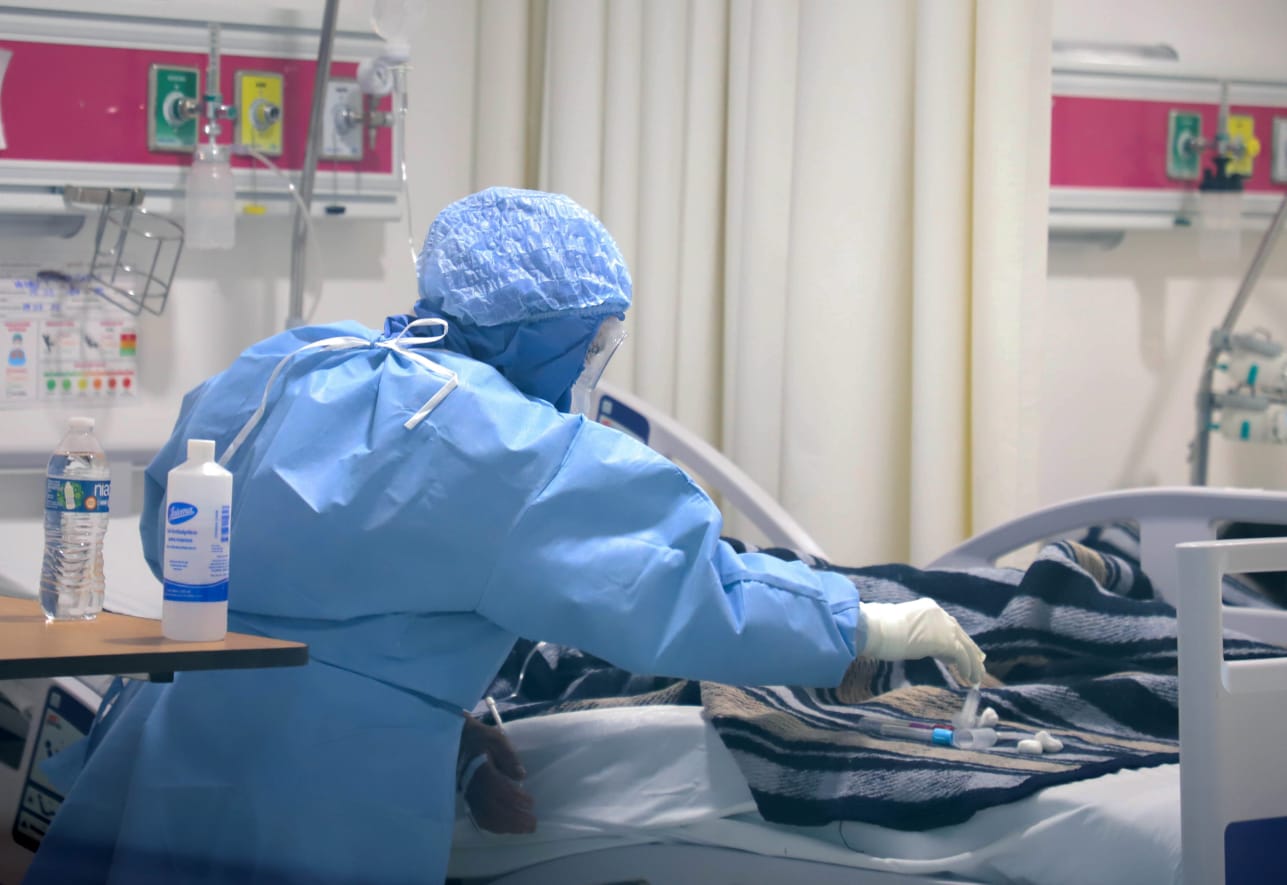 Registran hospitales de LC ocupación COVID-19 del 97.22 por ciento