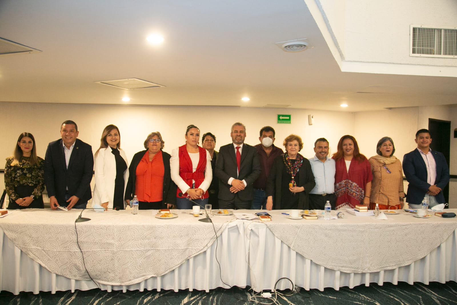 Bedolla y diputados de la 4T trabajarán por recuperar la gobernabilidad en Michoacán.
