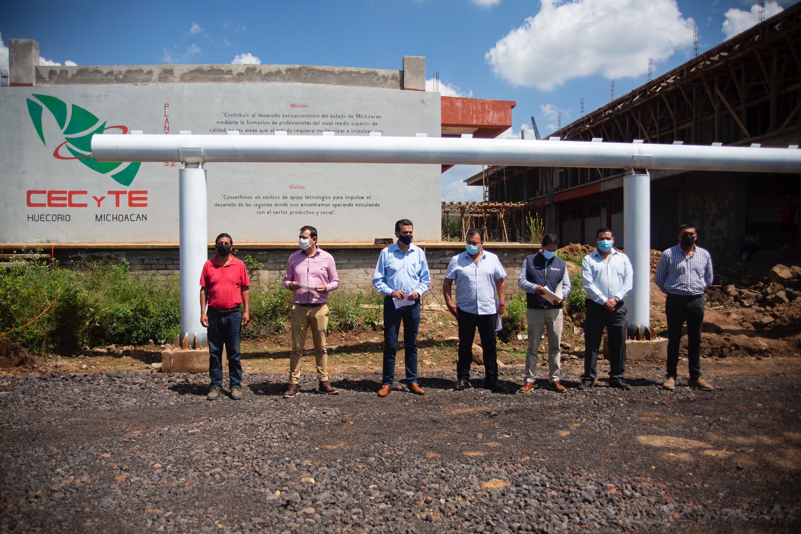 Por el bien de Michoacán, mejores planteles educativos para las y los jóvenes