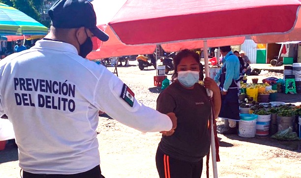 SSP Municipal, implementa programa Colonia Segura en la Heroica Zitácuaro