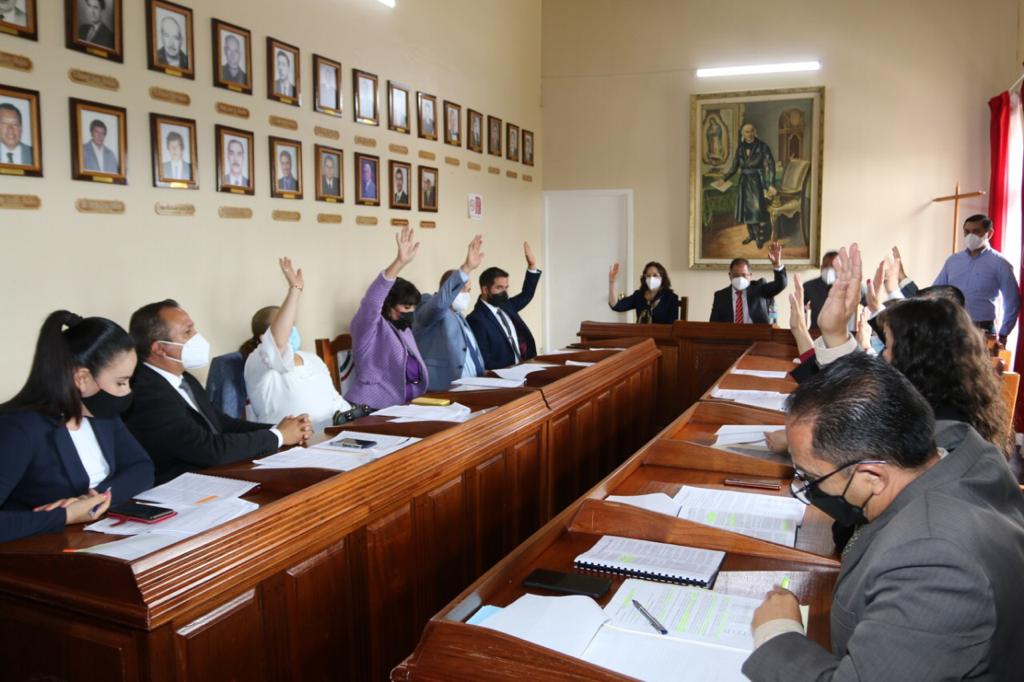 José Luis Téllez presentó la propuesta de integración de las Comisiones del Ayuntamiento de Hidalgo