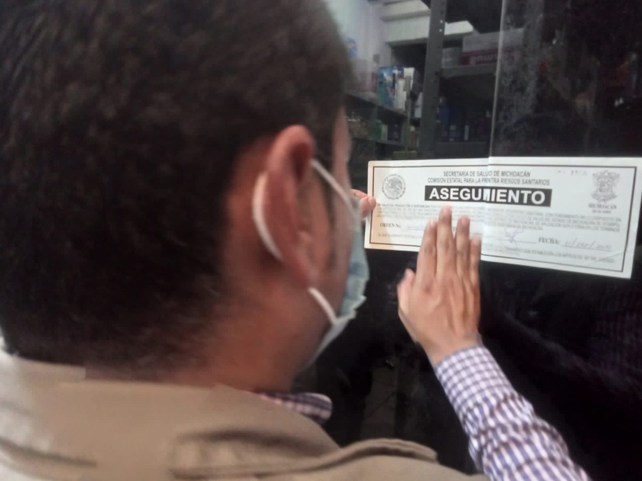 Suspenden 4 establecimientos en Múgica, por no respetar medidas anti COVID-19