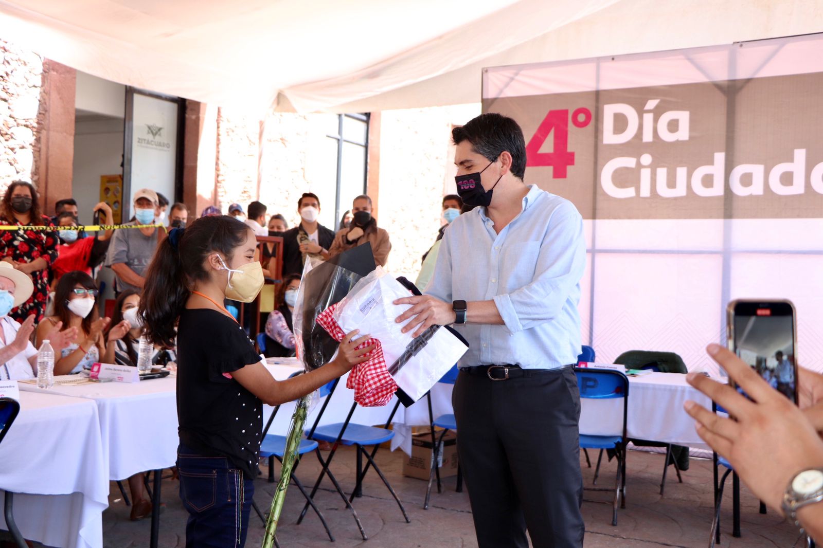 Se llevó a cabo el Cuarto Día Ciudadano, encabezado por el presidente municipal Juan Antonio Ixtláhuac