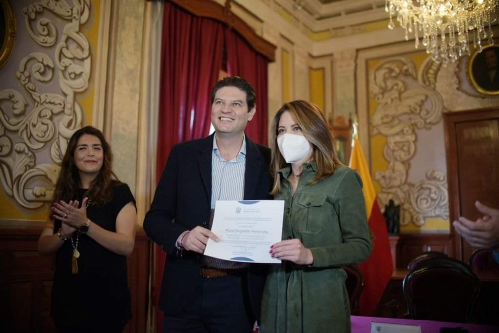 Recibe Paola Delgadillo nombramiento como Presidenta Honoraria del DIF-Morelia