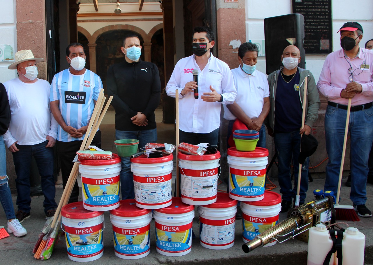 El principal compromiso con los zitacuarenses es que cuenten con servicios públicos de calidad: alcalde Antonio Ixtláhuac