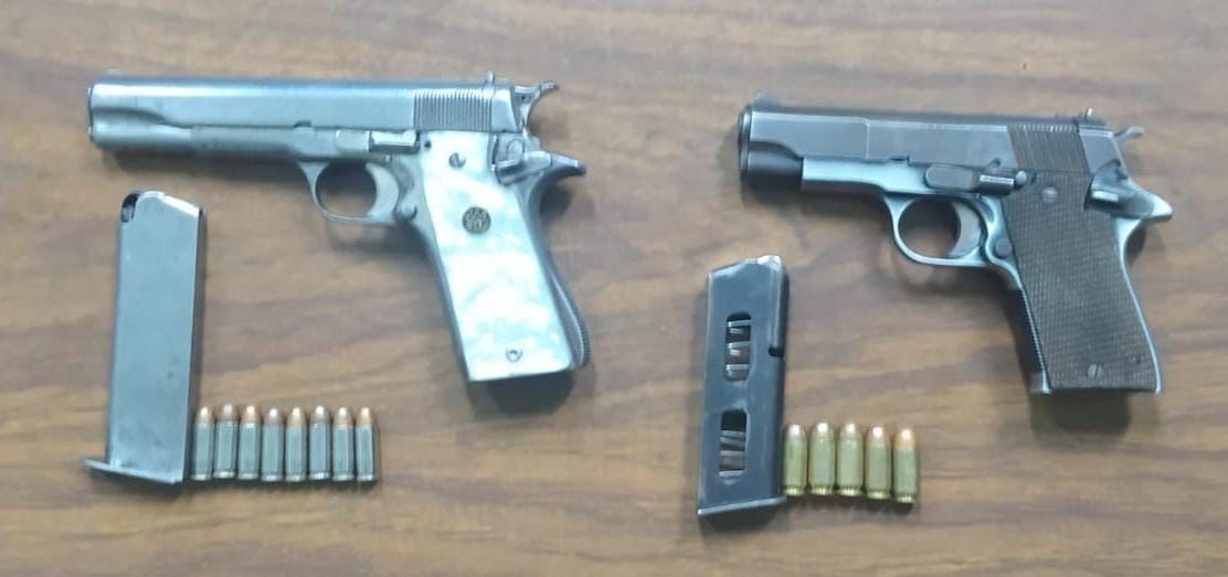En Zamora, asegura SSP a dos personas en posesión de 2 armas y 13 cartuchos.