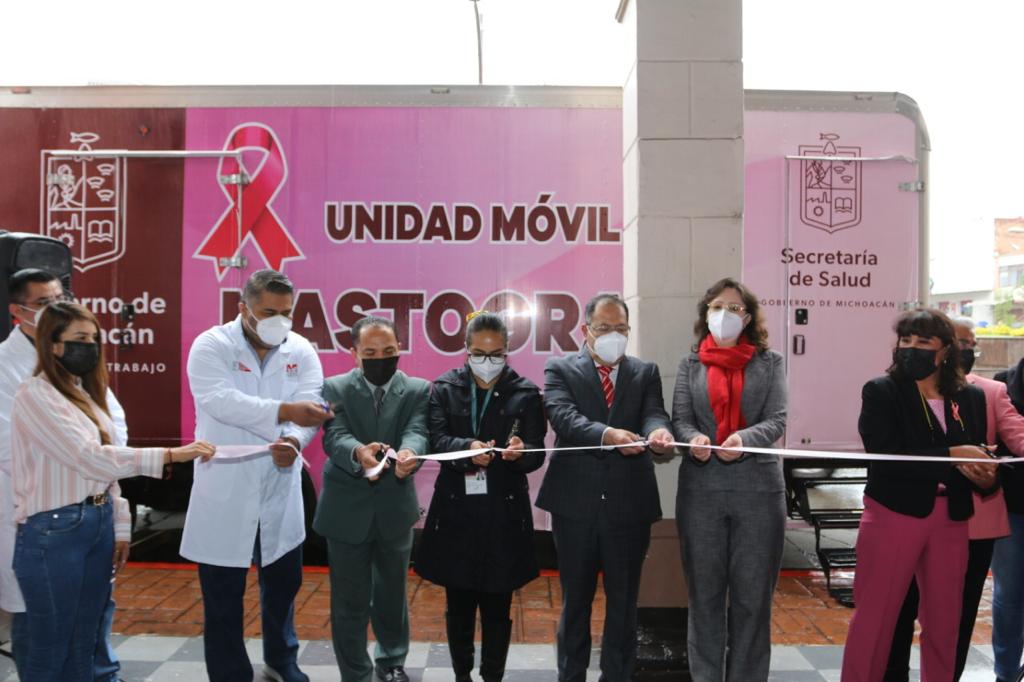 José Luis Téllez inauguró la Jornada de Mastografía y prevención del Cáncer Cervicouterino