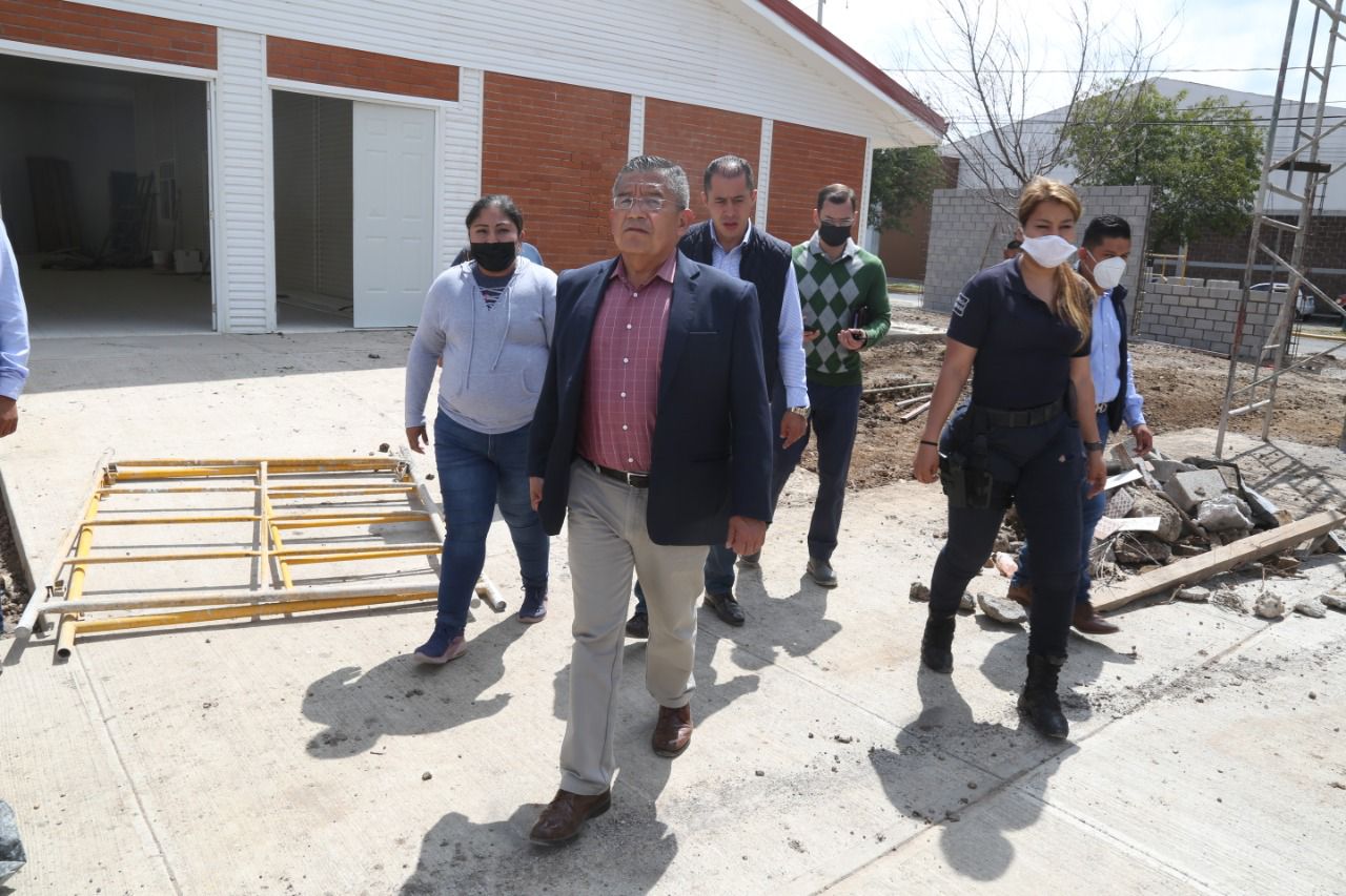 Supervisa titular de SSP construcción del Cuartel Valladolid