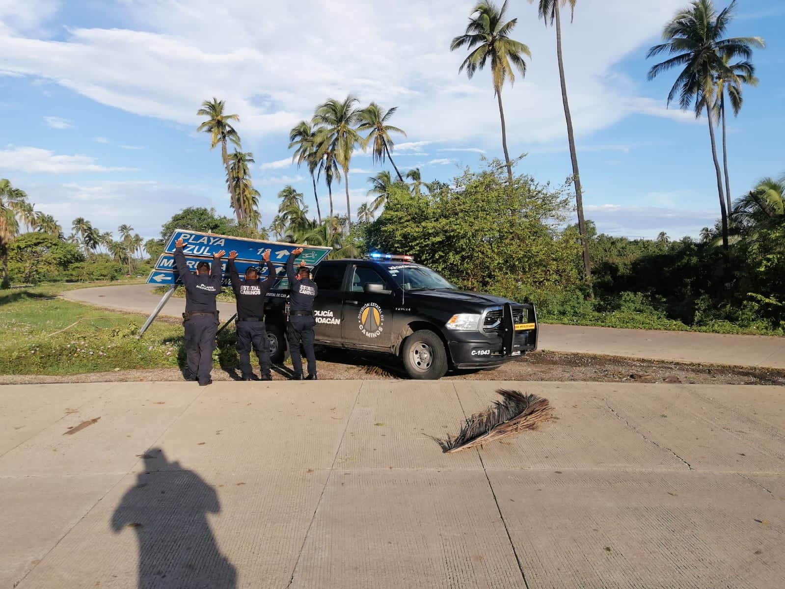 SSP realiza operativo preventivo por huracán “Rick”