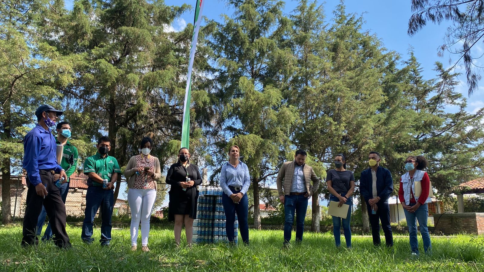 Ayuntamiento de Morelia otorga apoyos a comunidad de Tirio