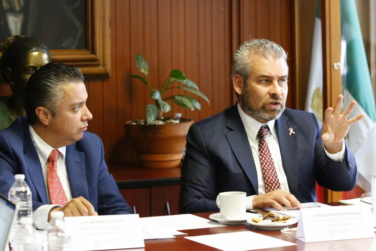 Presentará Alfredo Ramírez propuesta para estabilizar finanzas del estado.