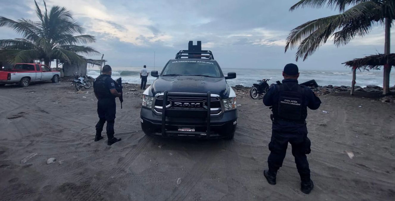 SSP monitorea la Costa Michoacana ante la llegada del huracán “Rick”.