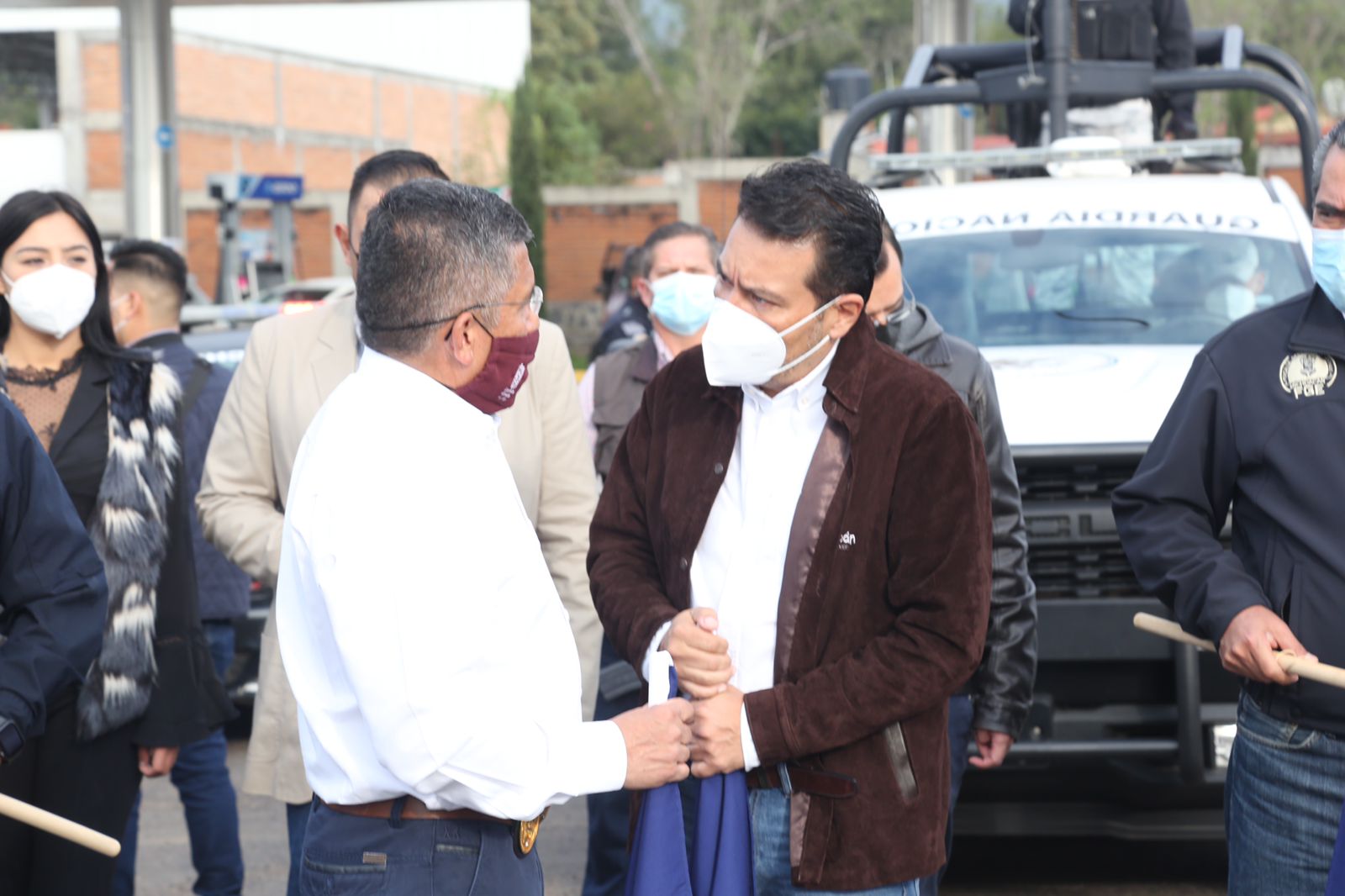 Arranca operativo conjunto de seguridad para Noche de Muertos 2021.