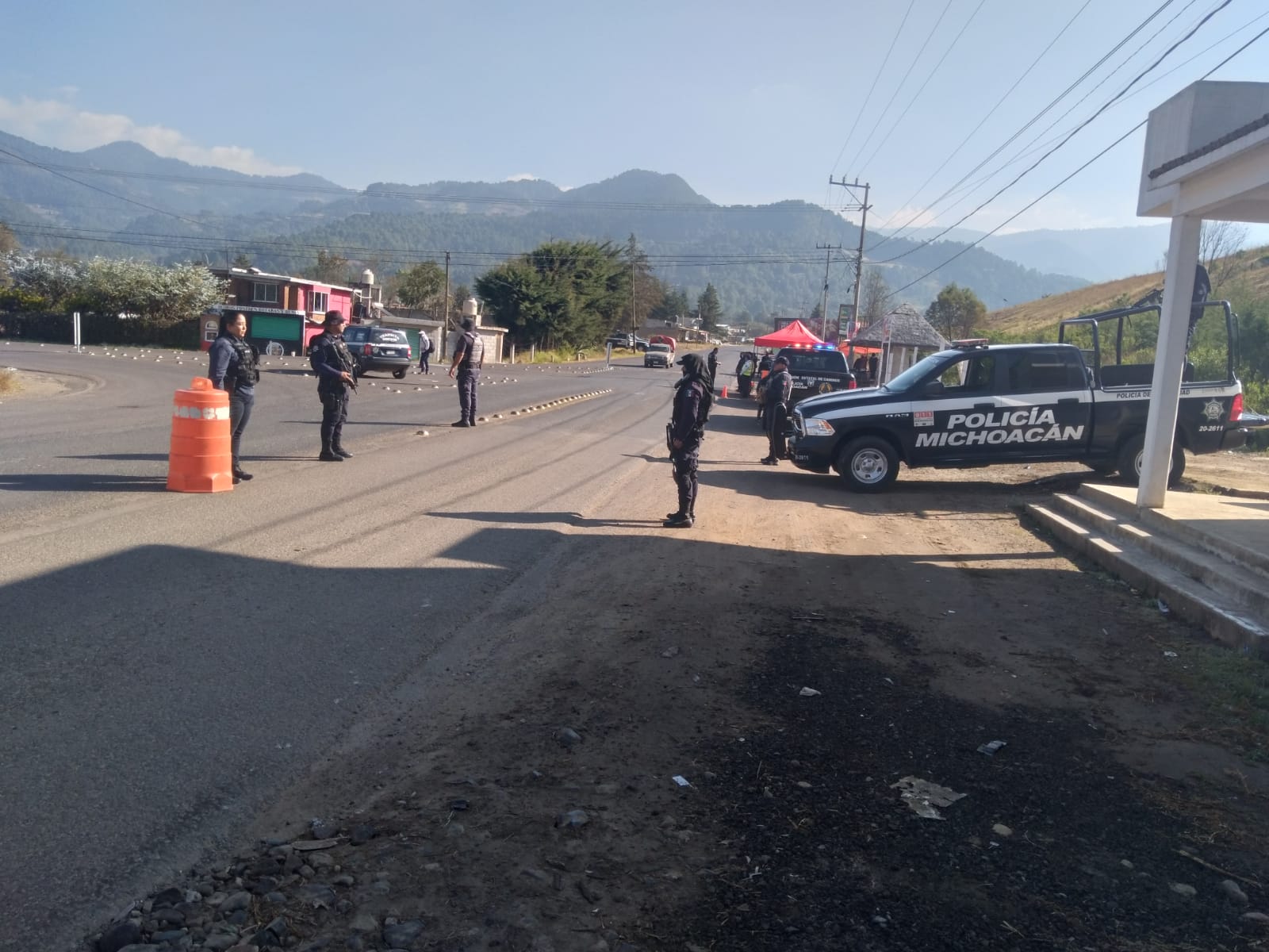SSP garantiza seguridad a turismo en Sierra Chincua y El Rosario