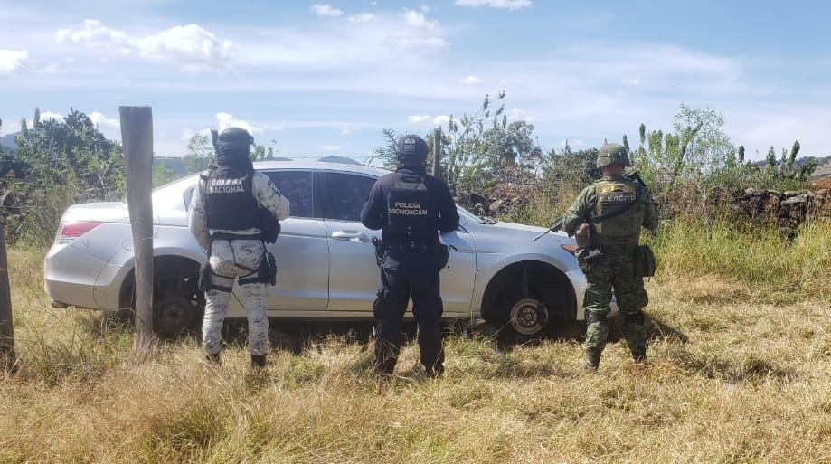 SSP recupera 9 vehículos con reporte de robo en diversas movilizaciones en Michoacán