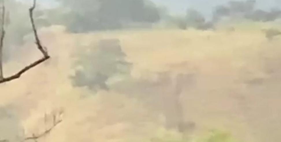 Integrantes de la delincuencia organizada, está mañana en Aquila, atacaron con drones varios lugares