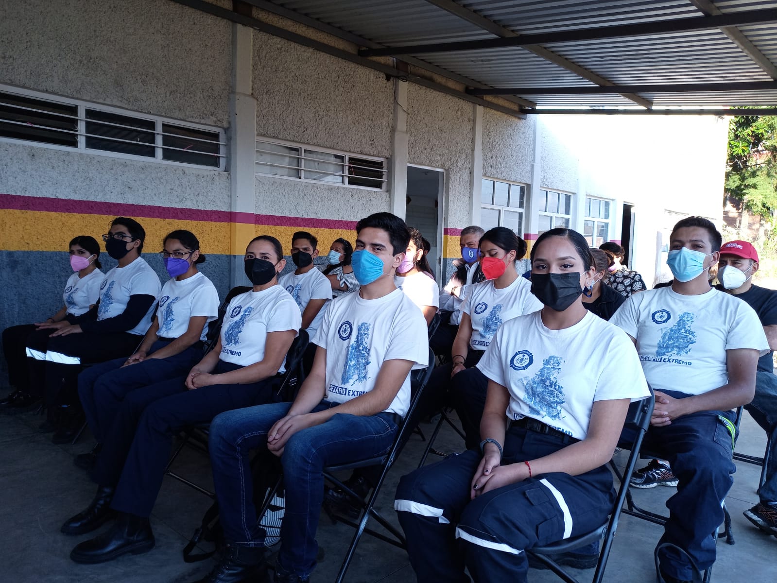 10 cadetes se gradúan como bomberos del departamento de Bomberos de Cd. Hidalgo