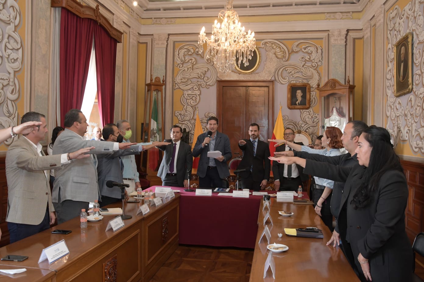 Alfonso Martínez instala Consejo Municipal de Protección Civil.