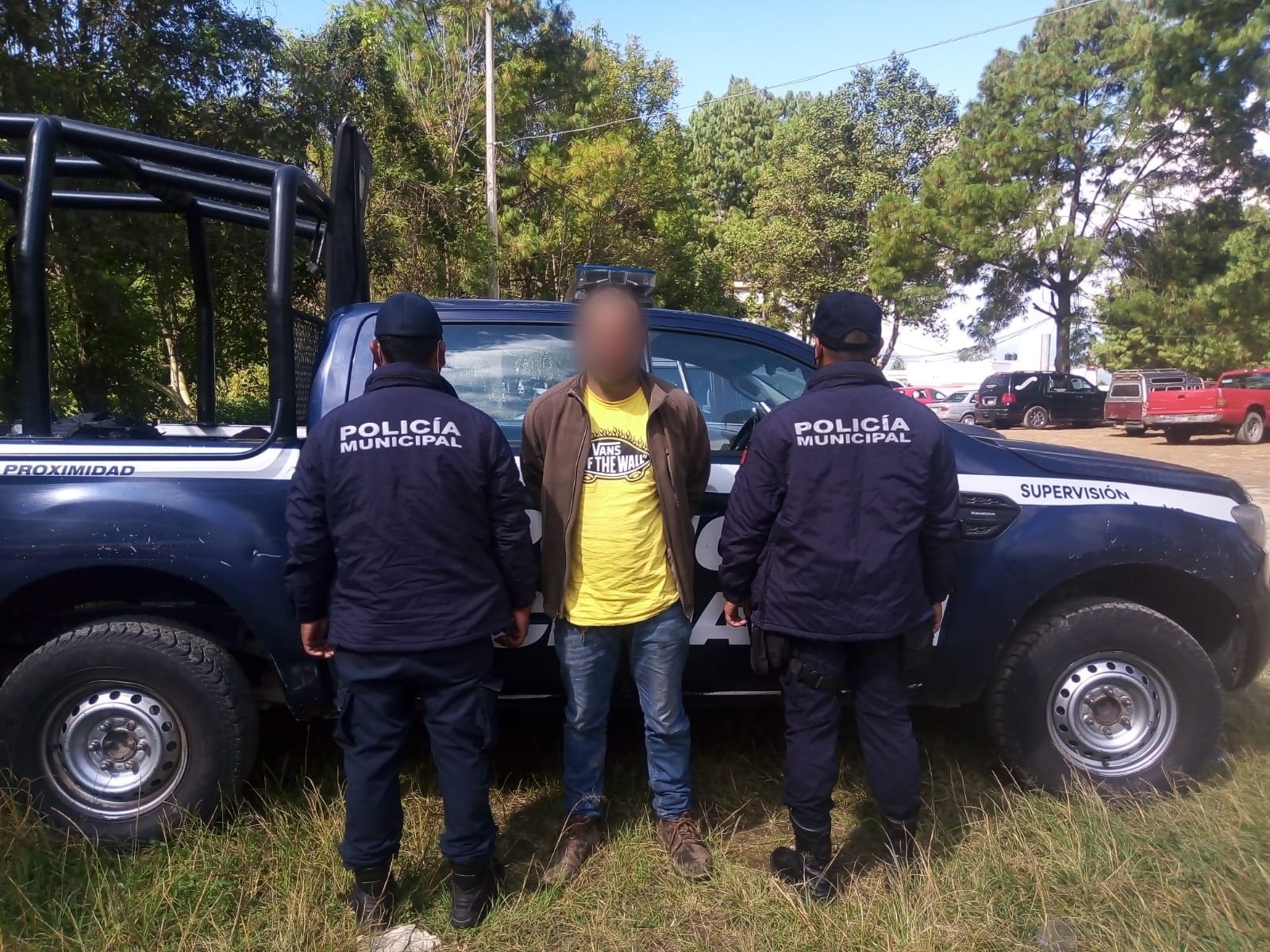 Detiene SP sujeto por desvalijamiento de motocicleta