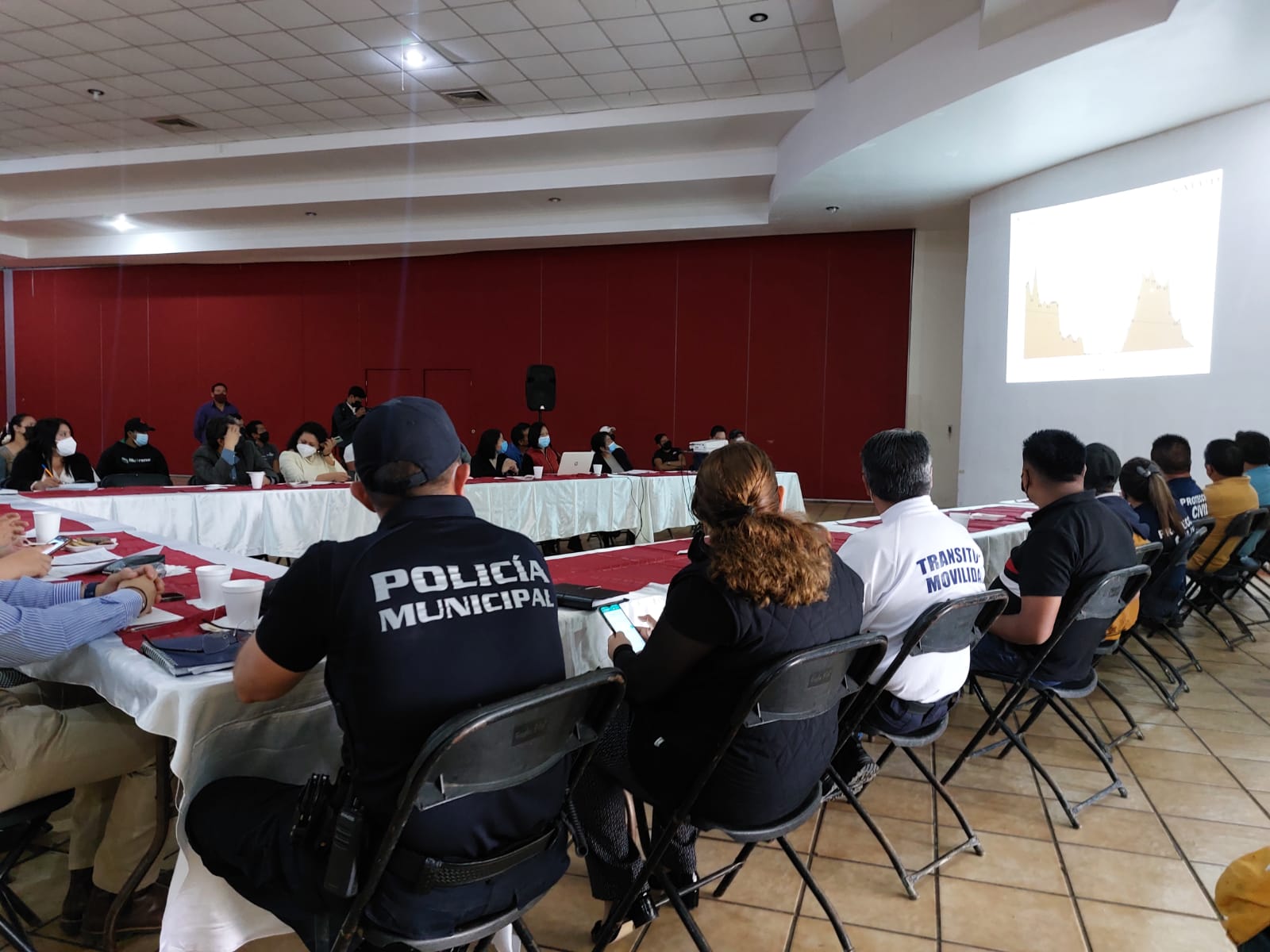 Participa Policía Municipal de Zitácuaro en reunión de la Jurisdicción Sanitaria 3 SARS-CoV-2.