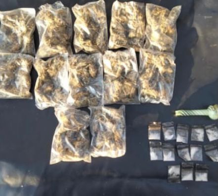 En Zamora, SSP detiene a uno en posesión de 25 envoltorios de drogas.