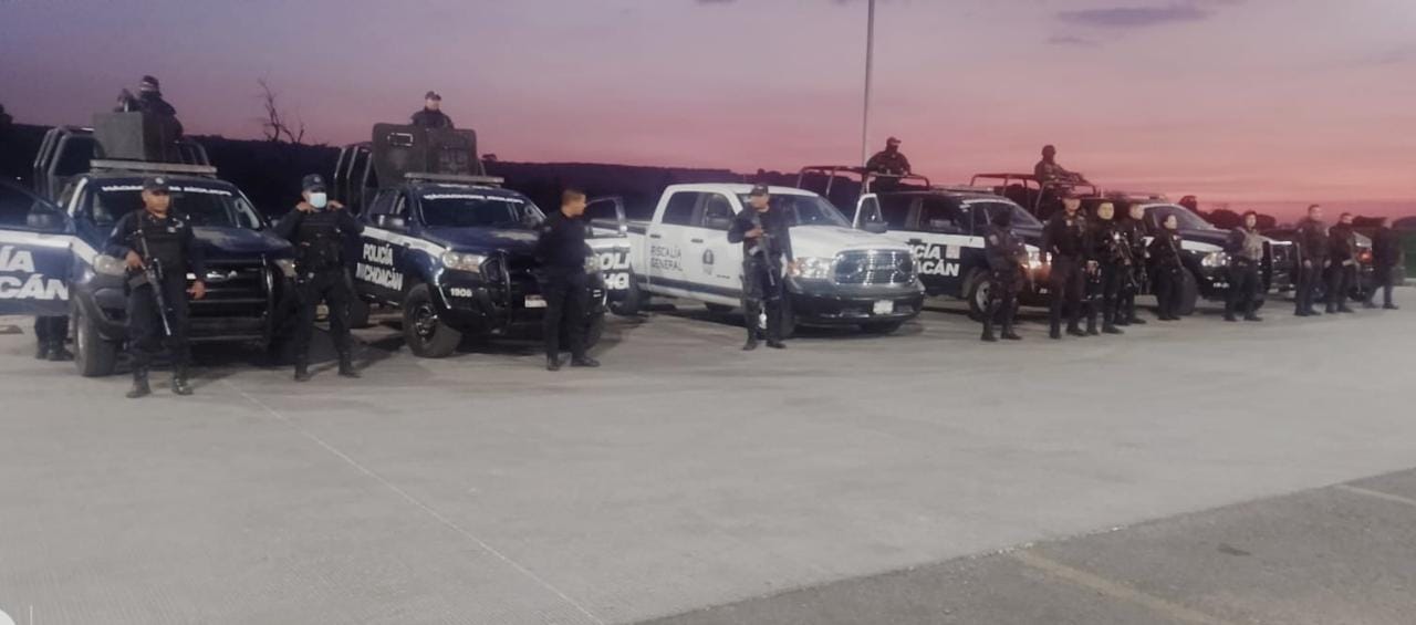 Inicia S.P. de Zitácuaro operativos de Vigilancia y Seguridad