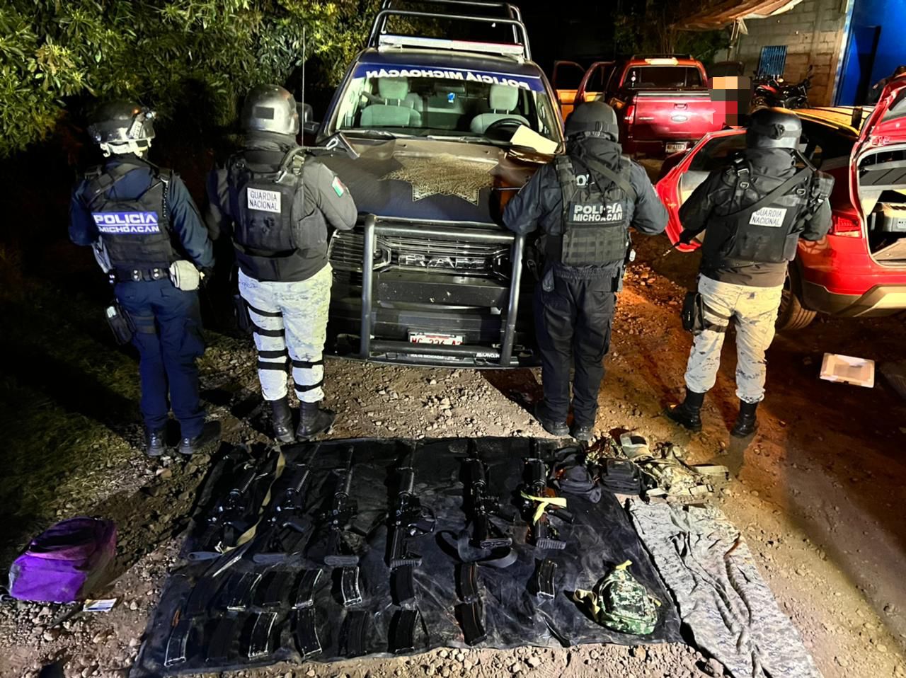 La acción operativa se registró en el municipio de Madero.