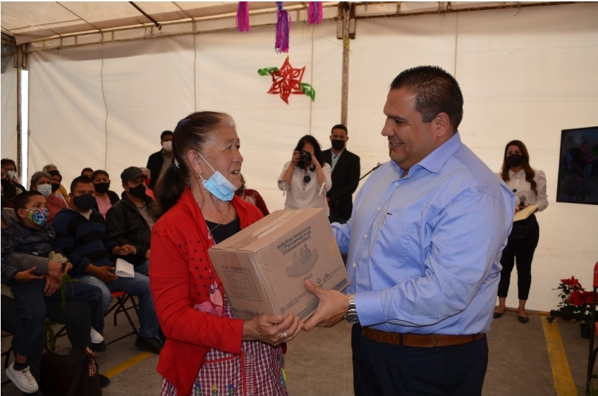 Arranca entrega de apoyos alimenticios en Tarímbaro
