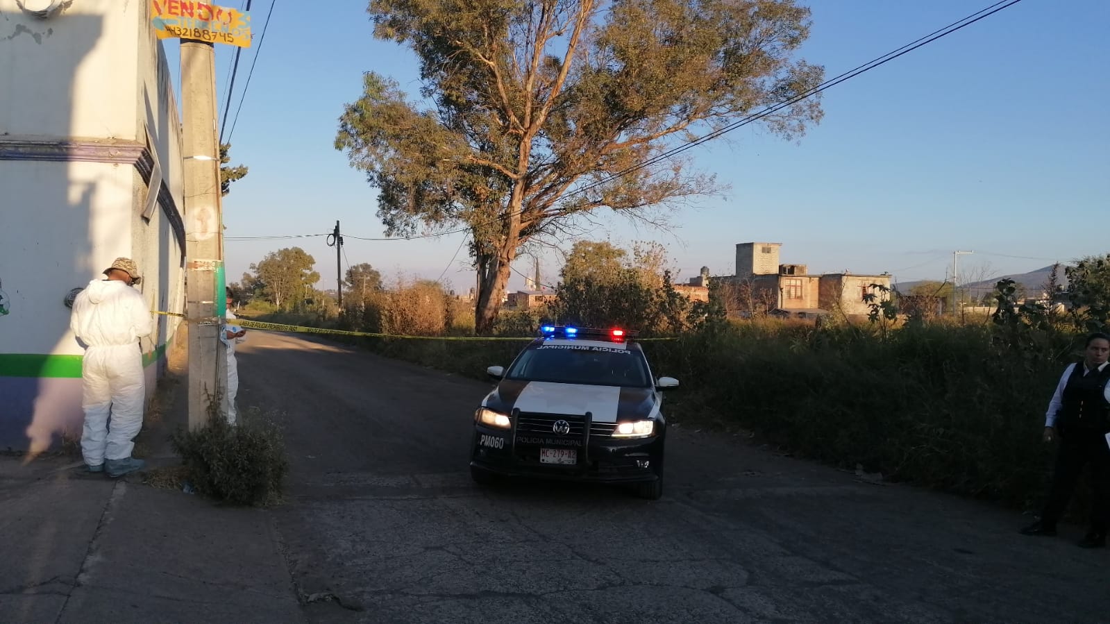El conductor de una motocicleta fue asesinado a balazos