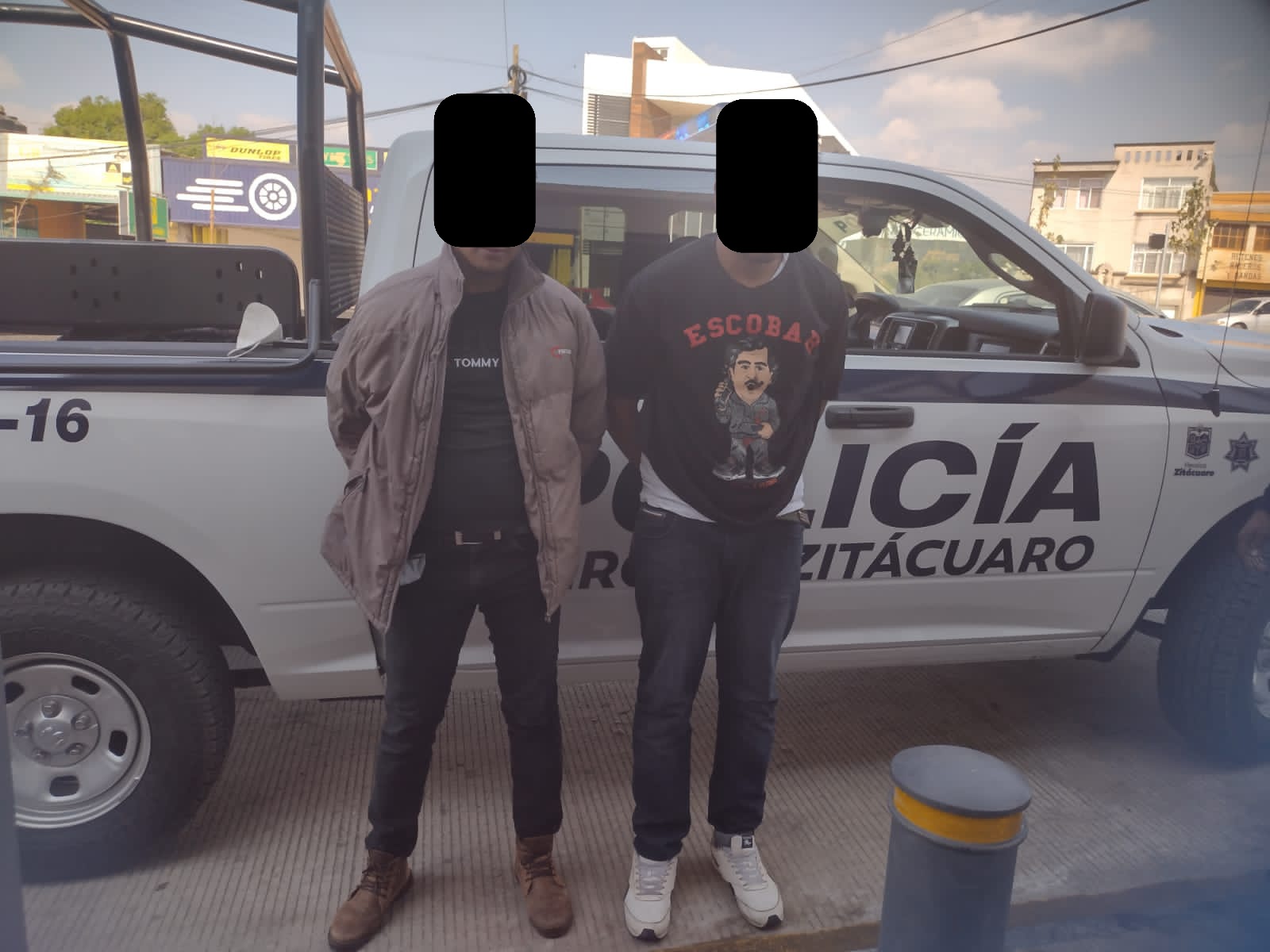 SSPM detiene a dos con armas
