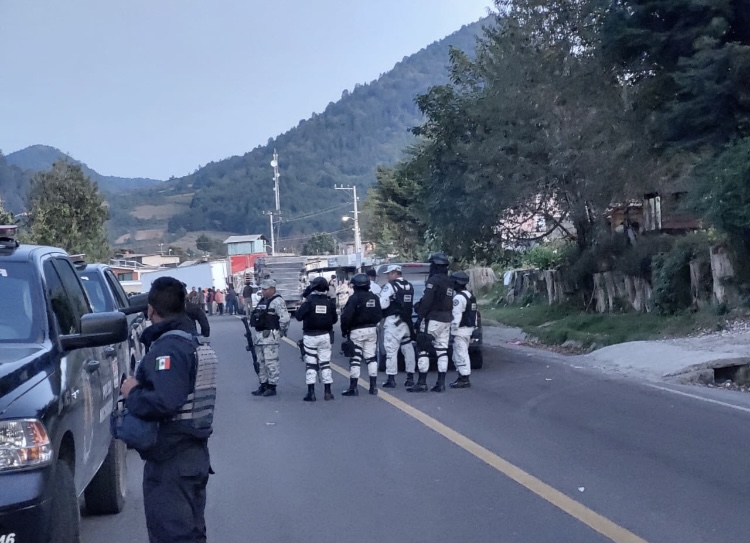 Atiende SSPM denuncias de presencia de grupo armado en Macho de Agua