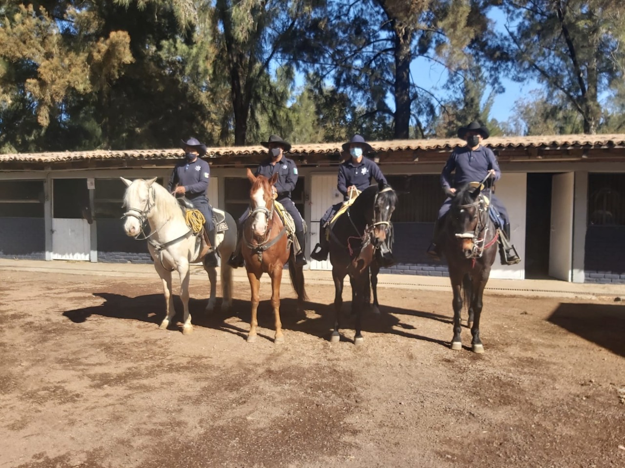 División Montada, cercana a la población moreliana para evitar ilícitos.