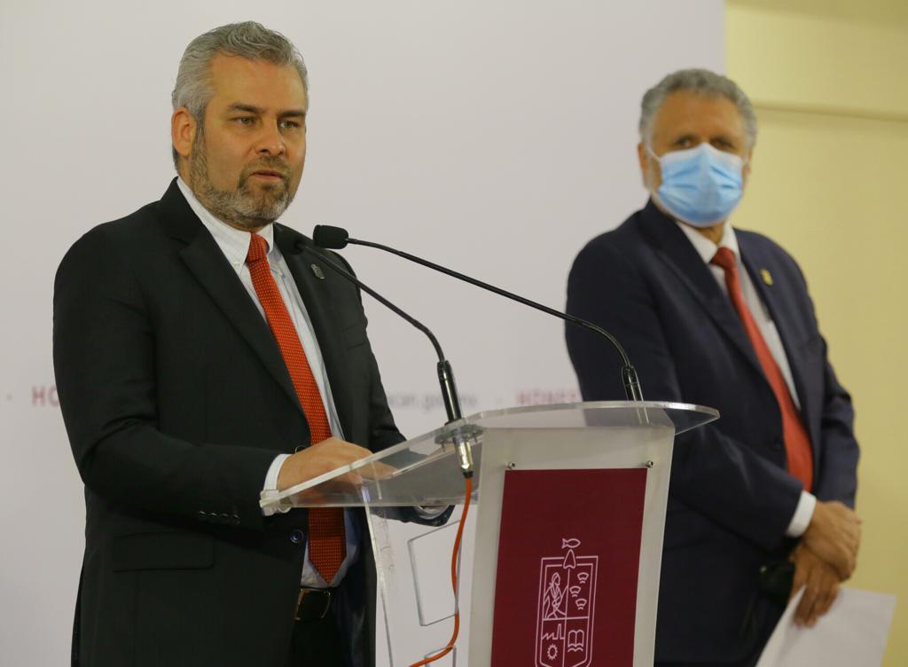 En 2022, Michoacán tendrá inversión histórica para obra pública: Bedolla.