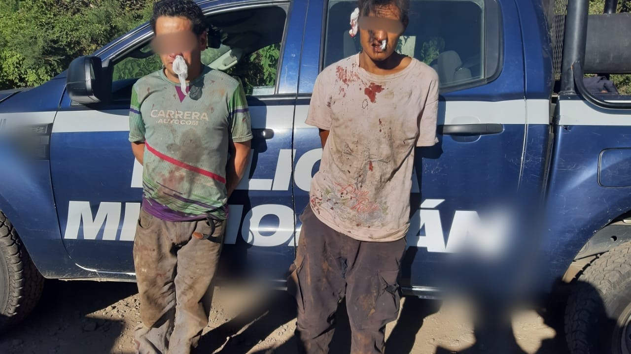 Dos personas querían robarse un transformador de un pozo de agua de Sapas, pobladores de El Aguacate evitaron el robo. 