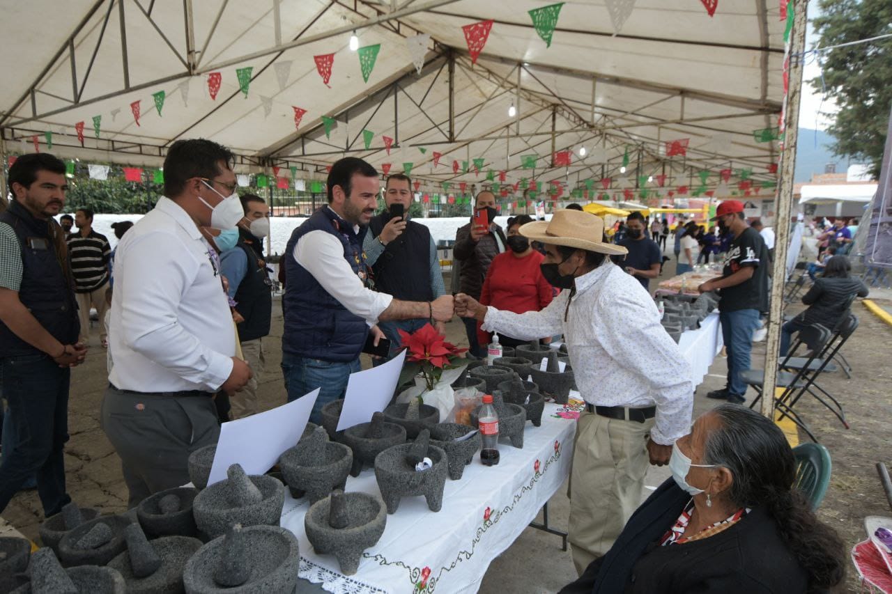 Ofrece 6ta Feria del Molcajete piezas con proyección mundial