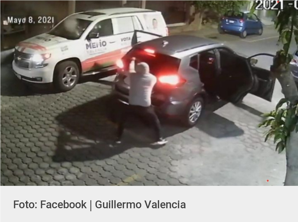 Vinculan a proceso a dos presuntos responsables de Daño en las Cosas Doloso, en agravio del excandidato a la presidencia municipal de Morelia Memo Valencia.